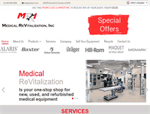 Tablet Screenshot of medicalrv.com